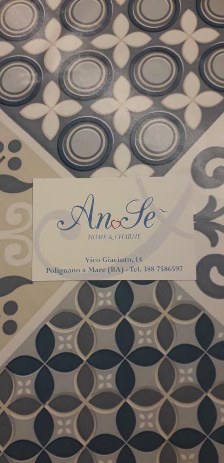 AnSe' casa vacanze Polignano a Mare Exterior foto